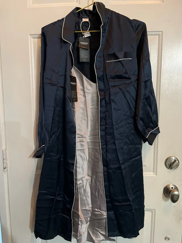SILKSILKY Nightgown Robe Set thumbnail