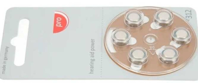 Pro Hearing Aid Batteries - Size 312 - photo 2