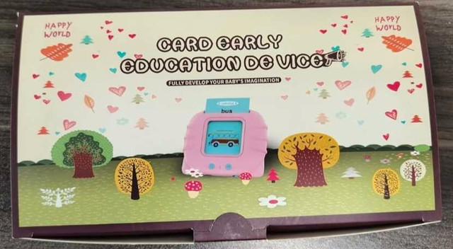 CARD EARLY EDUCATION FOR KIDS