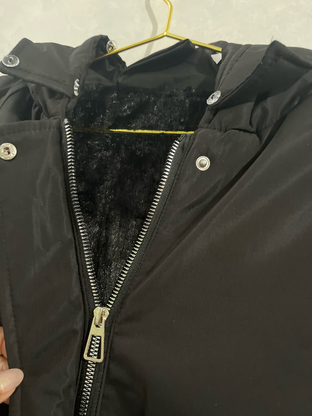 Black Hooded Jacket, XL - photo 3