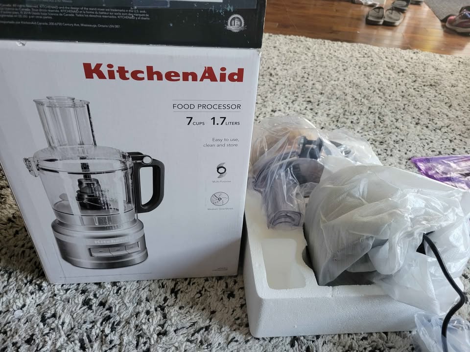 Kitchen Aid food processor missing disc ... - photo 3