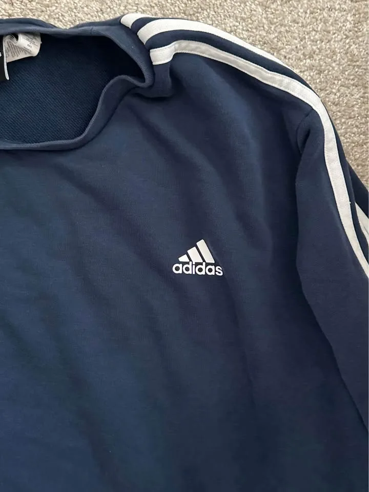 Navy Adidas sweatshirt (2XL) image indicator(2)