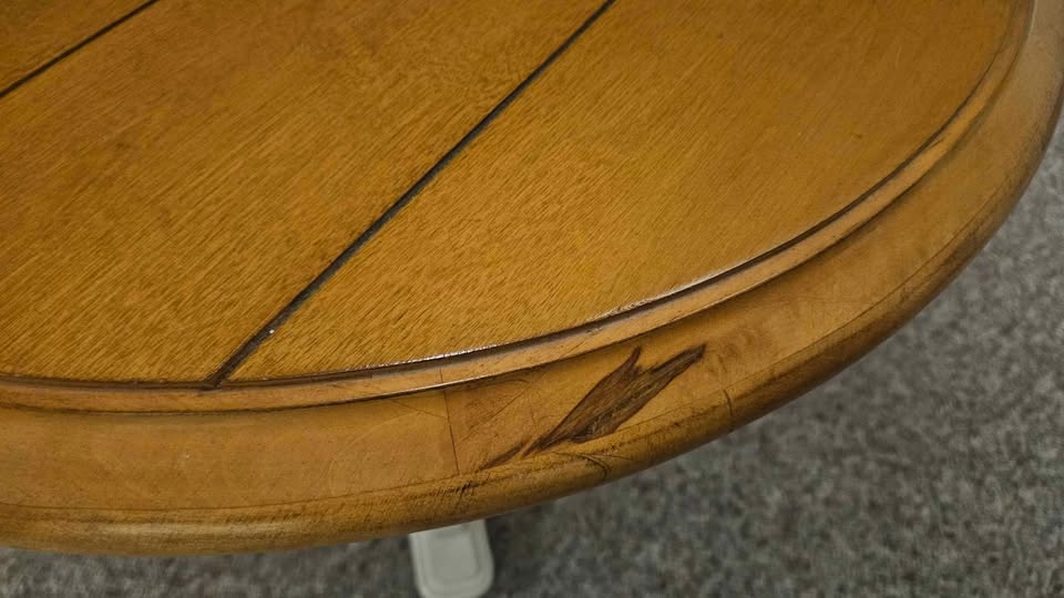 Solid wood side table - photo 3