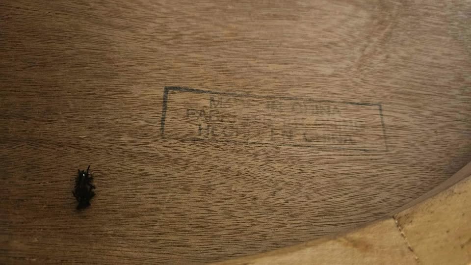 Solid wood side table - photo 5