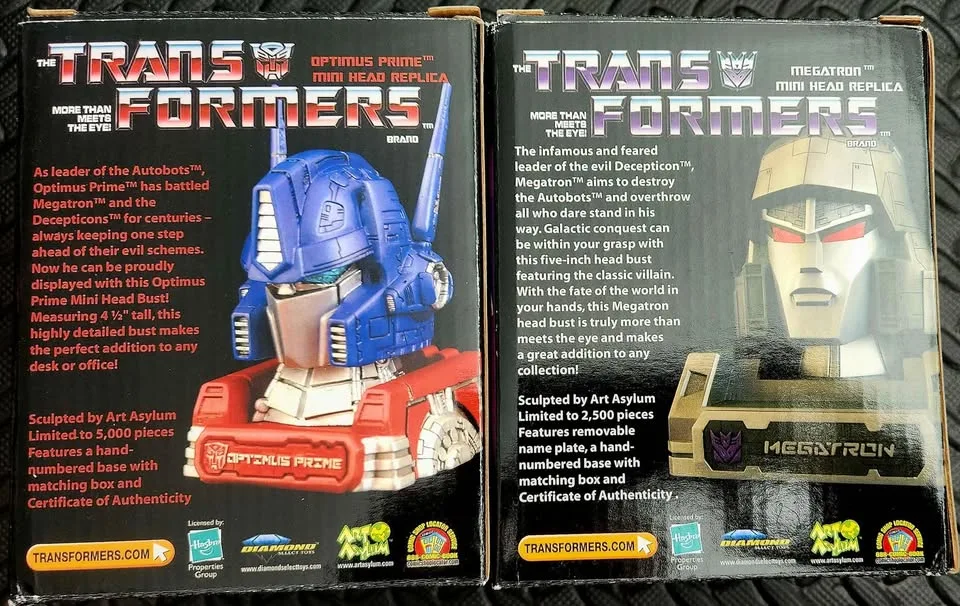 Transformers Head Busts - Optimus vs. Megatron image indicator(2)