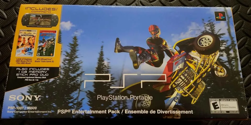 SONY PSP 1001 COMPLETE Boxed image indicator(2)