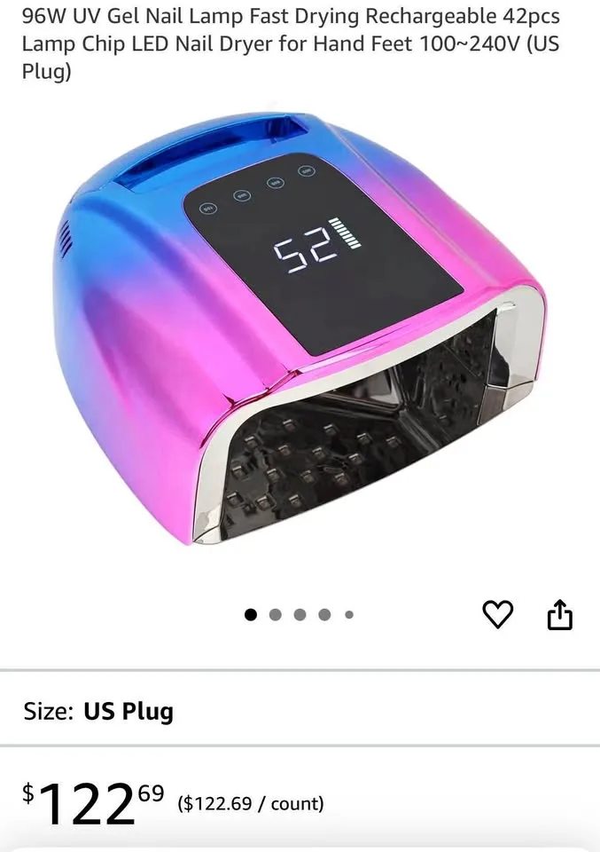 96W HYBRID PRO CURE LED Lamp thumbnail