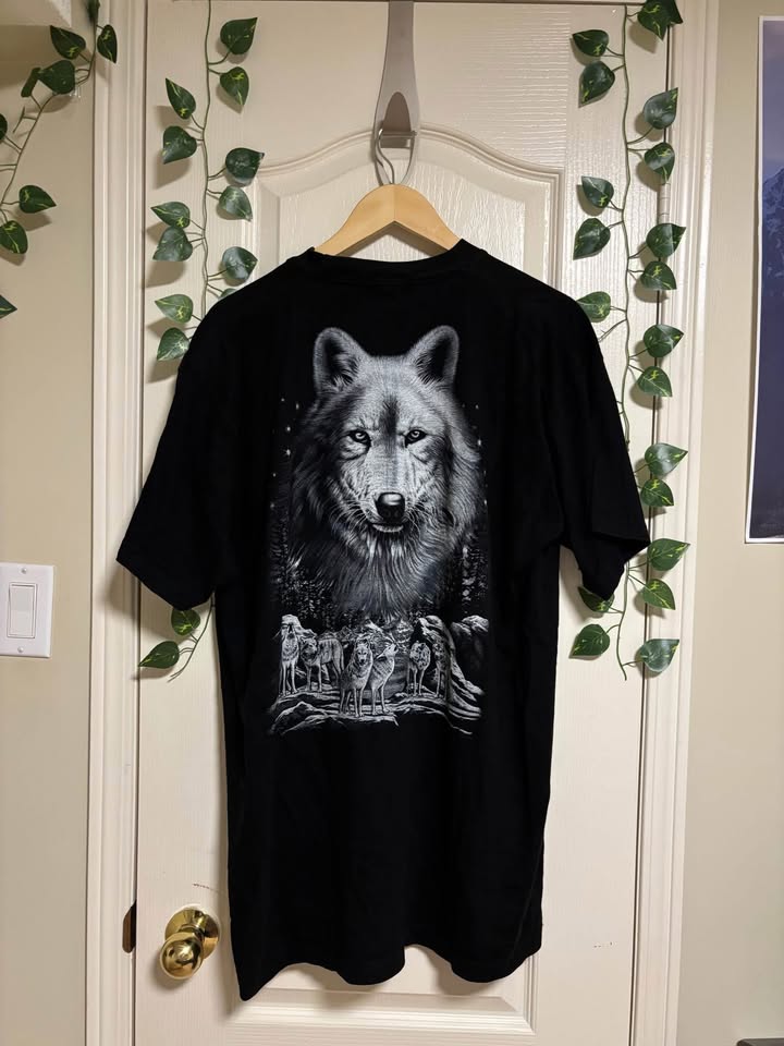 La viola Vintage Wolf double sided print - photo 2