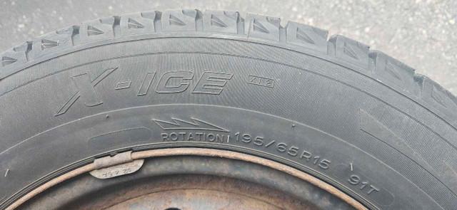 Michelin X-ice 195 / 65 R 15 winter tires - photo 3