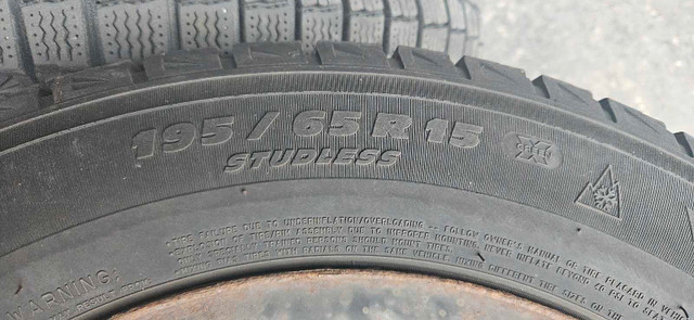 Michelin X-ice 195 / 65 R 15 winter tires - photo 4
