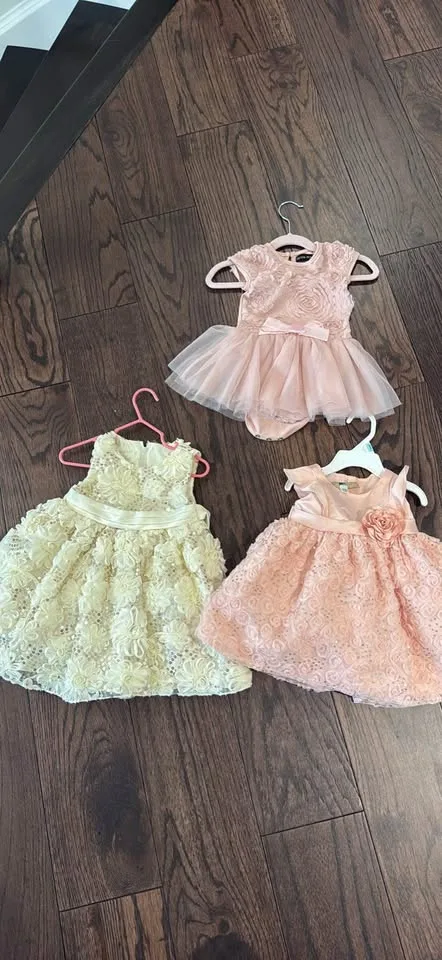 Oliva Rose Baby Girl Dress Size 12M, 24M,3-6 M, 6-12M image indicator(2)