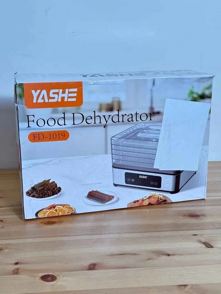 Electric Food Dehydrator for Fruits, Vegetables, and Meat Snacks thumbnail
