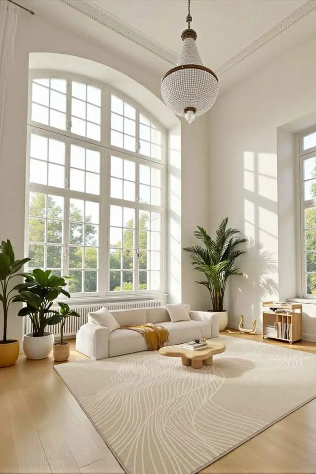 LUXE NEUTRAL BEIGE RUG – SOFT, COZY, BRAND NEW IN BAG thumbnail