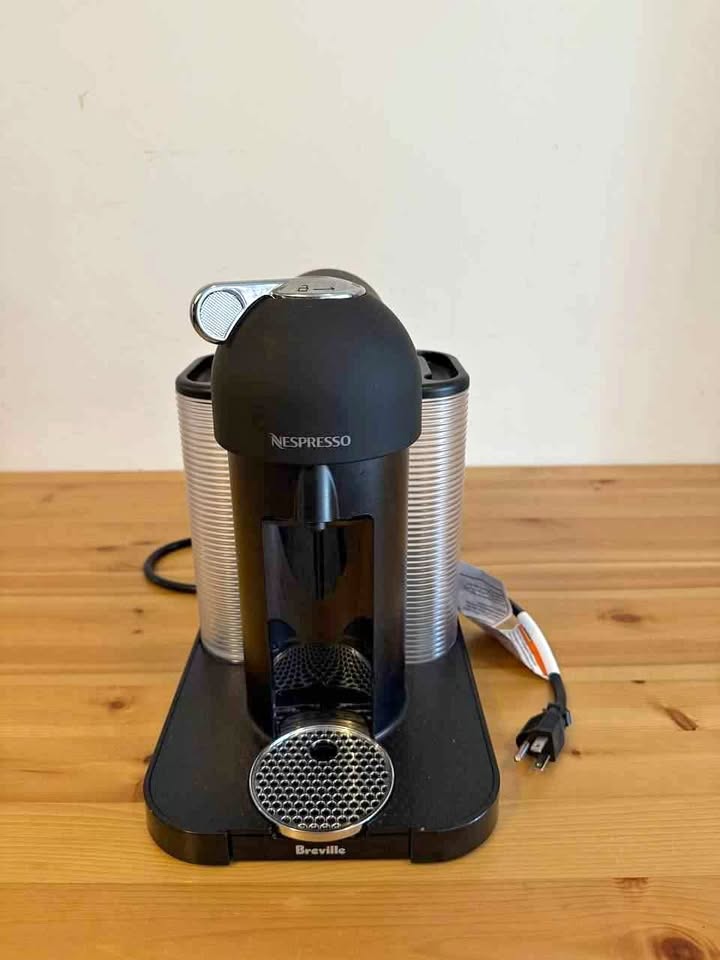 Nespresso Vertuo Coffee & Espresso Machine – Sleek Matte Black