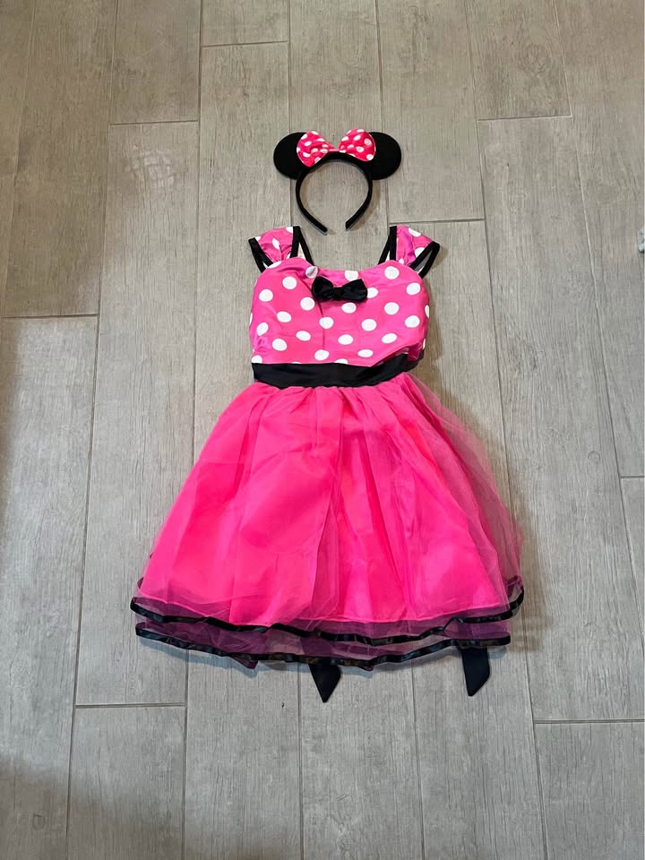 NWT Minnie Mouse Halloween costume. Girls size 4T-5T. - photo 2
