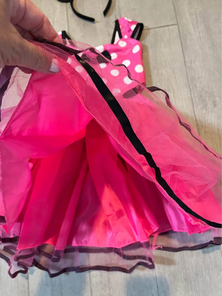 NWT Minnie Mouse Halloween costume. Girls size 4T-5T. - photo 5