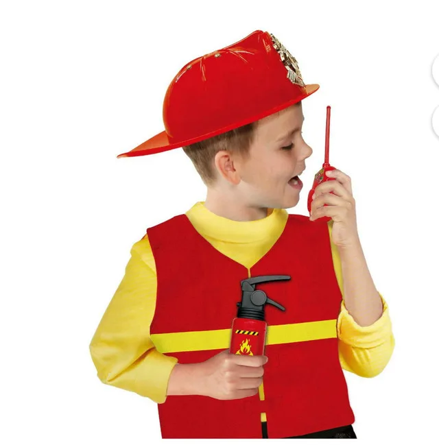 Halloween Dress up Kid Connection Firefighter Set thumbnail