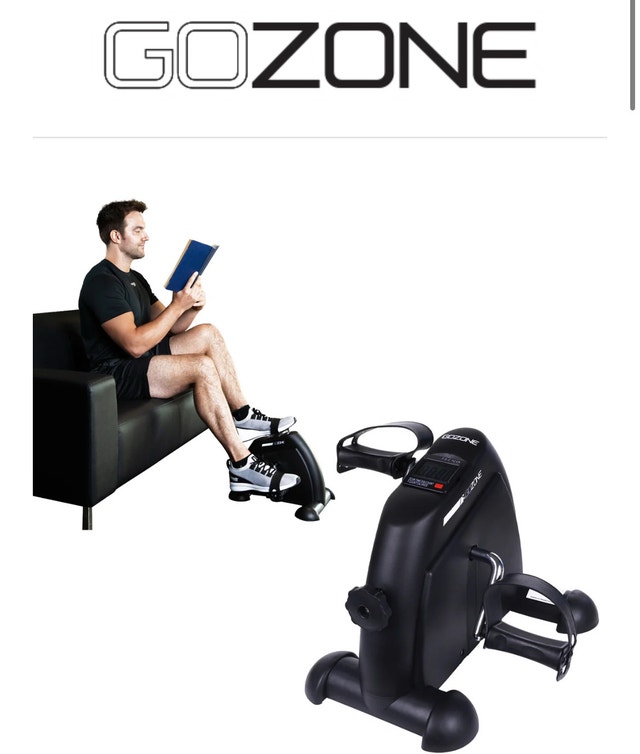 Brand New GoZone Portable Exercise Fitness Mini Bike - photo 2