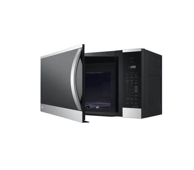 LG 1.8 cu ft Smart WiFi Over-the-Range Microwave Oven - photo 4