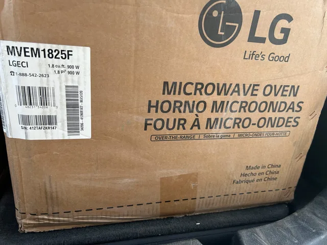LG 1.8 cu ft Smart WiFi Over-the-Range Microwave Oven image indicator(10)