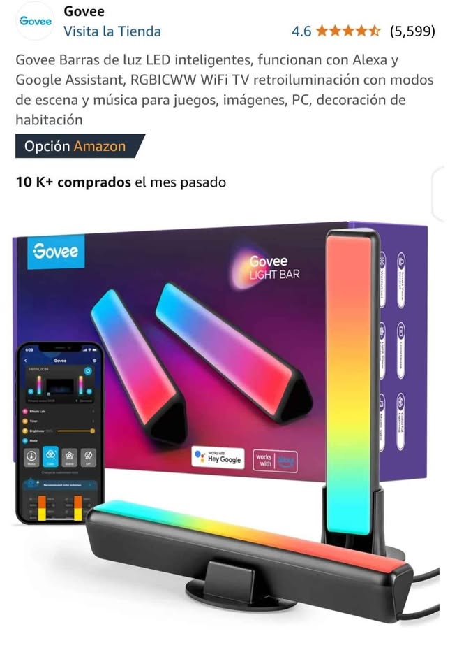 Govee Barras de luz LED inteligentes - photo 3