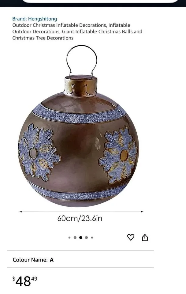 Inflatable Christmas Ornaments thumbnail