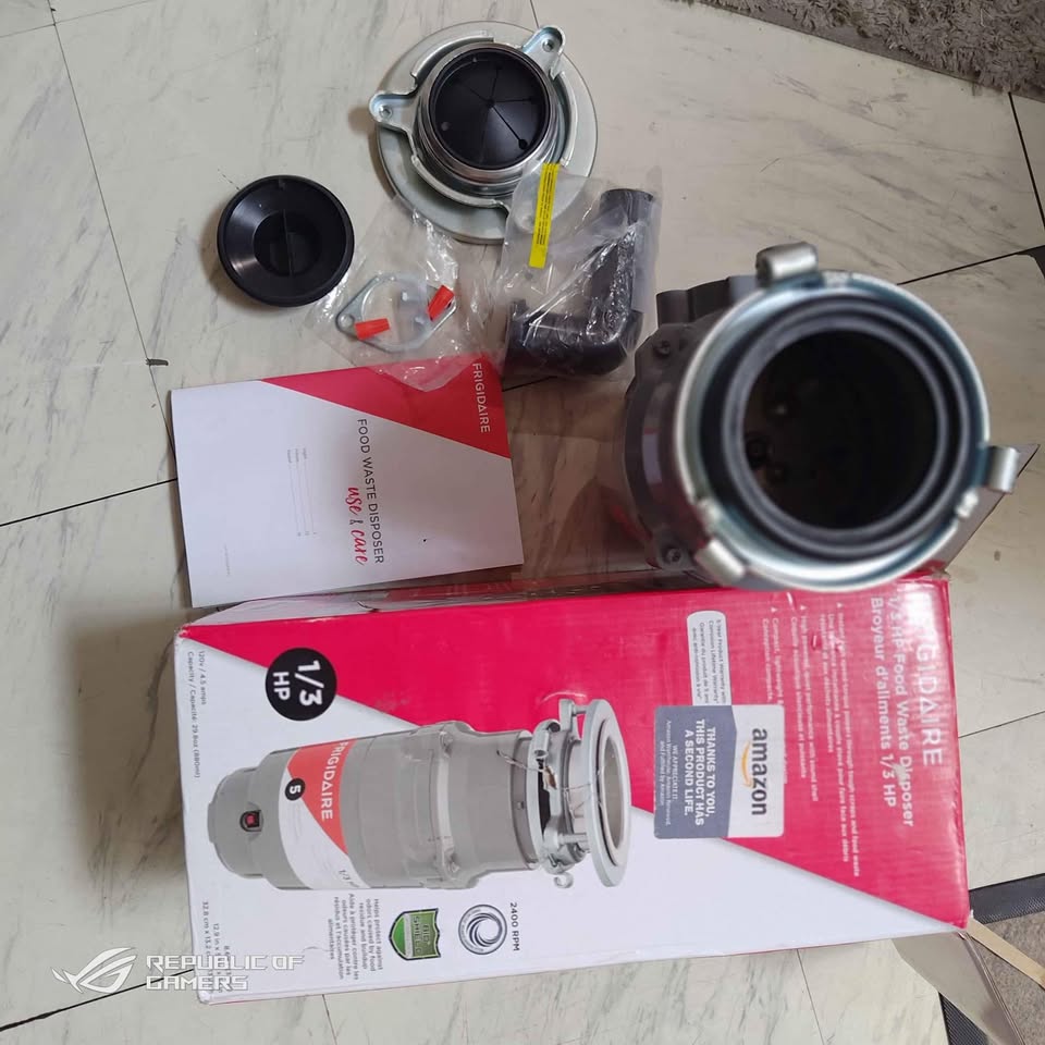 Frigidaire 1/3 HP Direct Wire Garbage Disposal - photo 3
