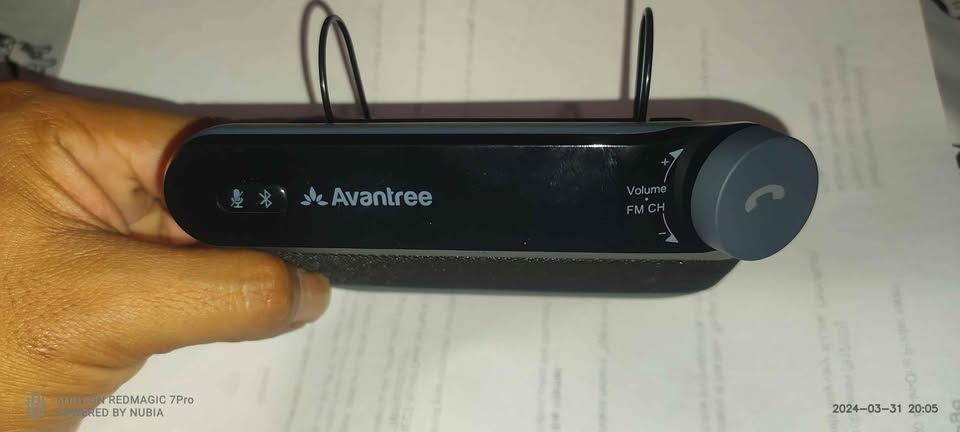 Avantree FM Transmitter Hands-Free Speaker - photo 2