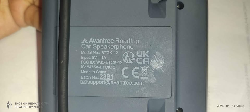 Avantree FM Transmitter Hands-Free Speaker - photo 4