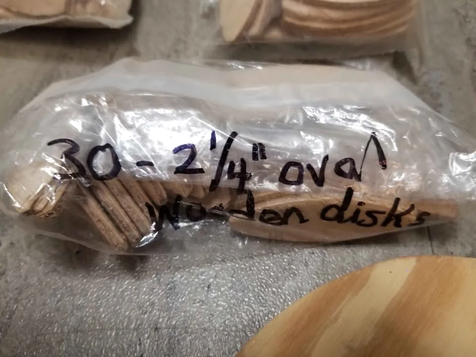 Wooden Oval Disks & Plaques DIY woodworking crafts image indicator(6)