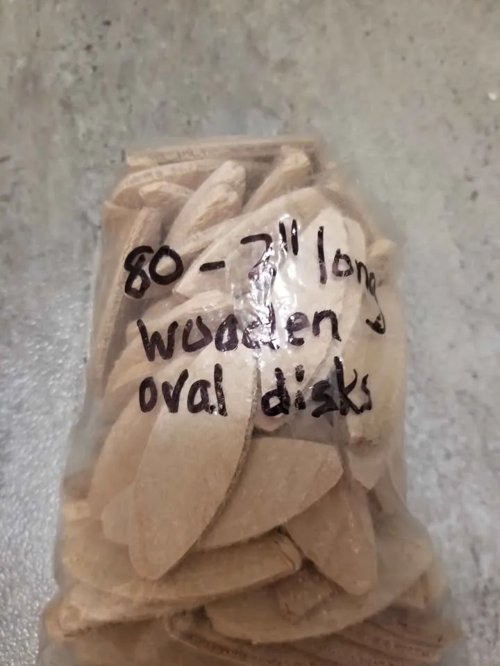 Wooden Oval Disks & Plaques DIY woodworking crafts image indicator(7)