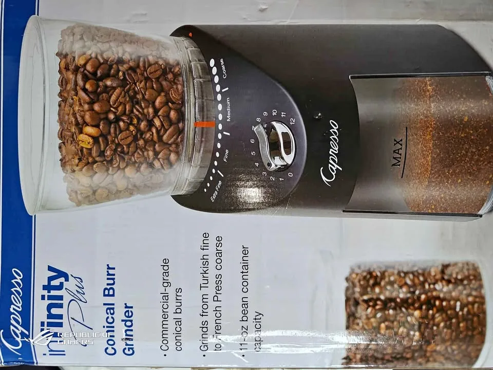 Capresso Infinity Plus Conical Burr Grinder thumbnail