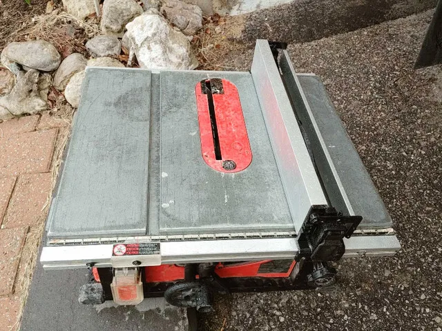 Milwaukee 18v cordless Table saw thumbnail