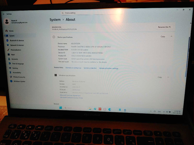 ASUS X512FA VivoBook Win 11 - photo 3