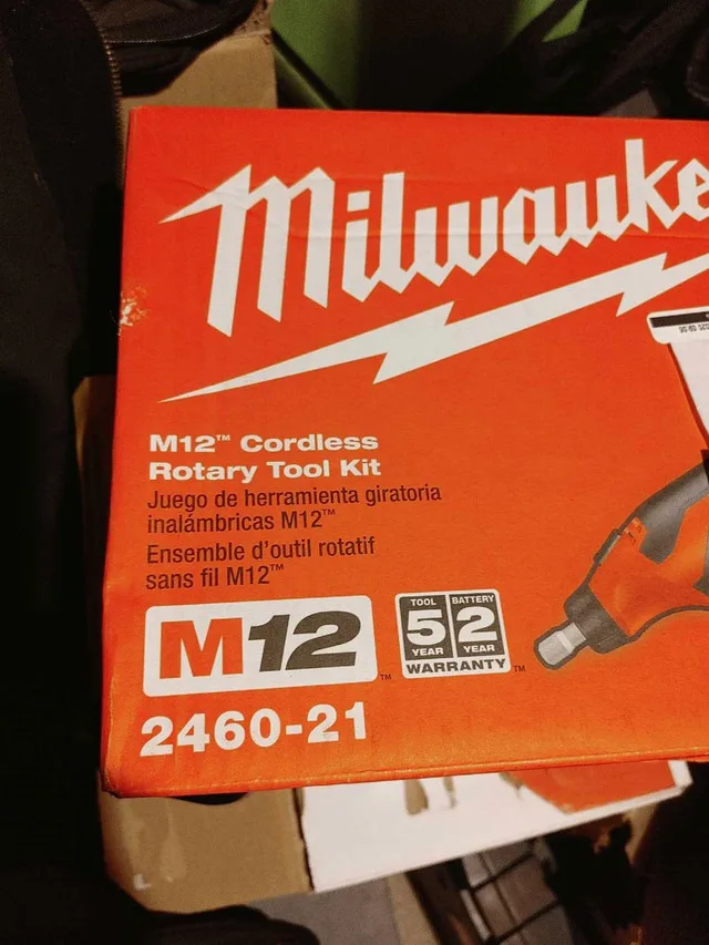Milwauki M12 12v Rotary tool 2460-20Brand new image indicator(3)
