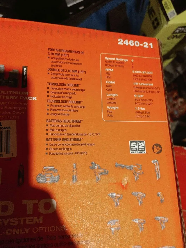 Milwauki M12 12v Rotary tool 2460-20Brand new image indicator(4)