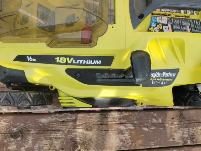 Ryobi 18v X2 lawn mower almost new image indicator(3)
