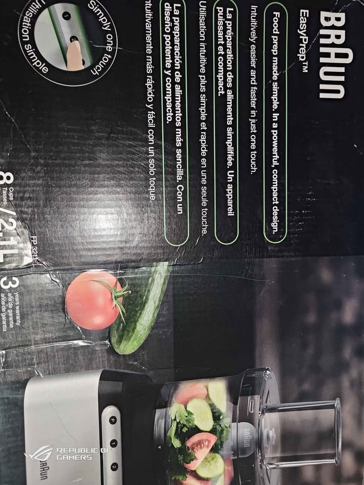 Procesador de alimentos Braun, Plata - photo 3