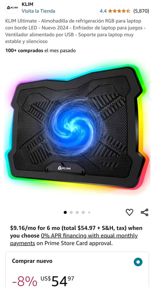 USB Powered Laptop Fan - photo 2