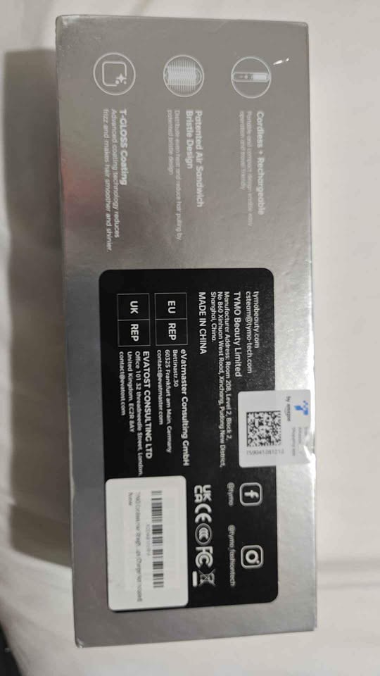 TYMO Porta ECO - Cepillo alisador de pelo inalámbrico - photo 3
