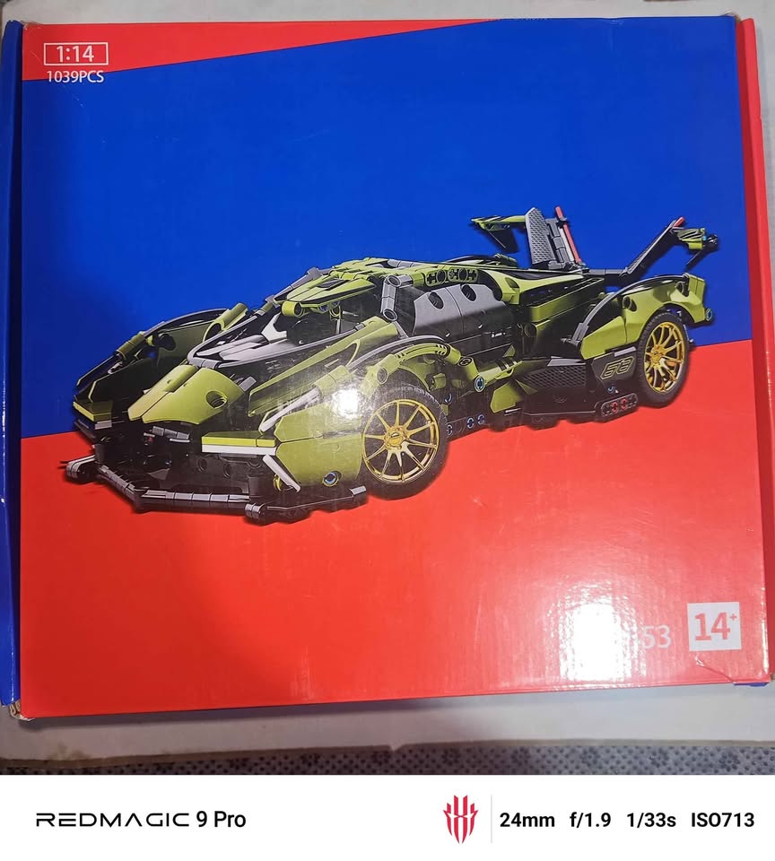NEWRICE V12-GT Super Sports car Building Blocks Kit,1:14 - photo 4