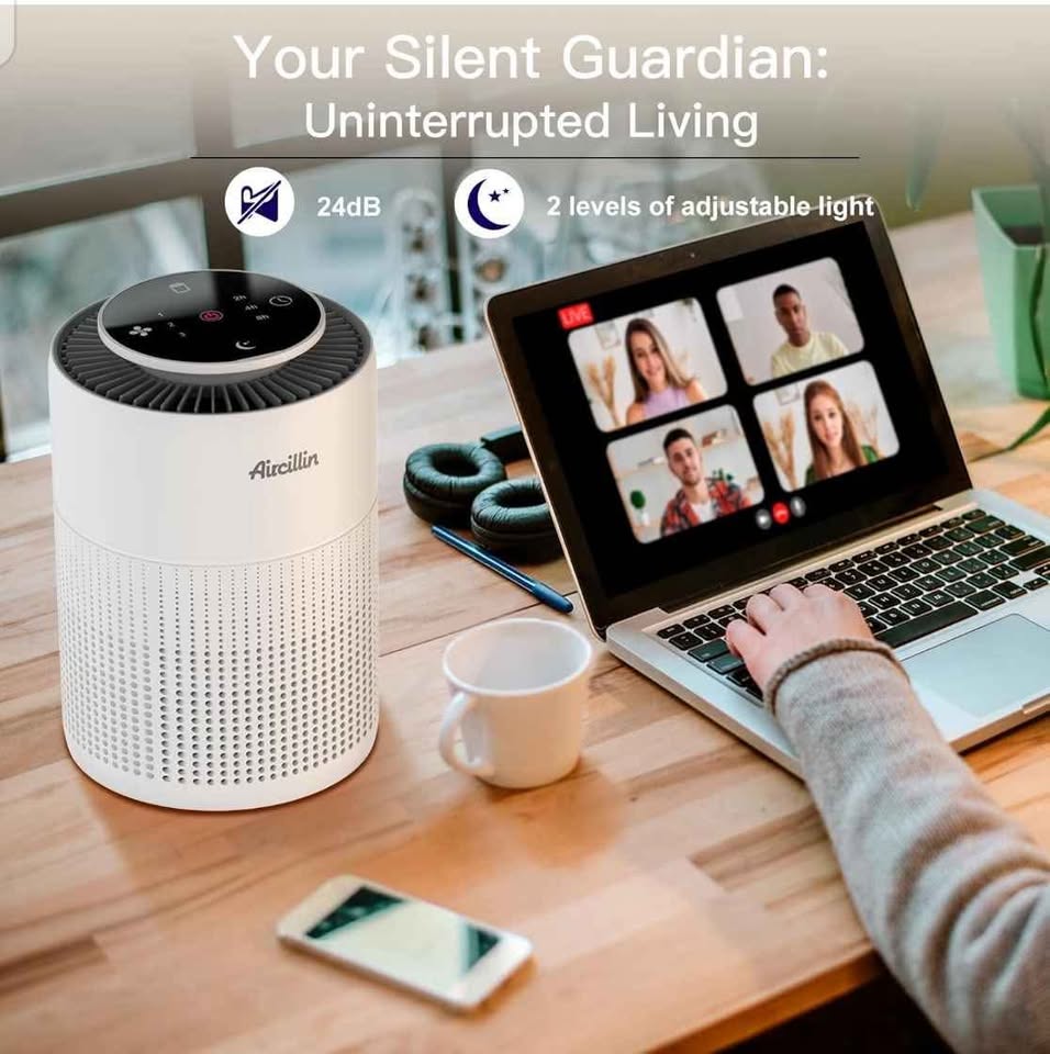 2 Pack Air Purifier for Home Bedroom - photo 4