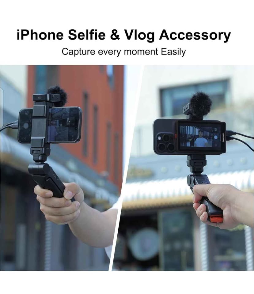 Pink Magnetic Phone Vlog Selfie Monitor Screen - photo 4