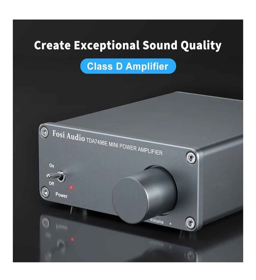 Fosi Audio Amplifier Mini Hi Fi - photo 2