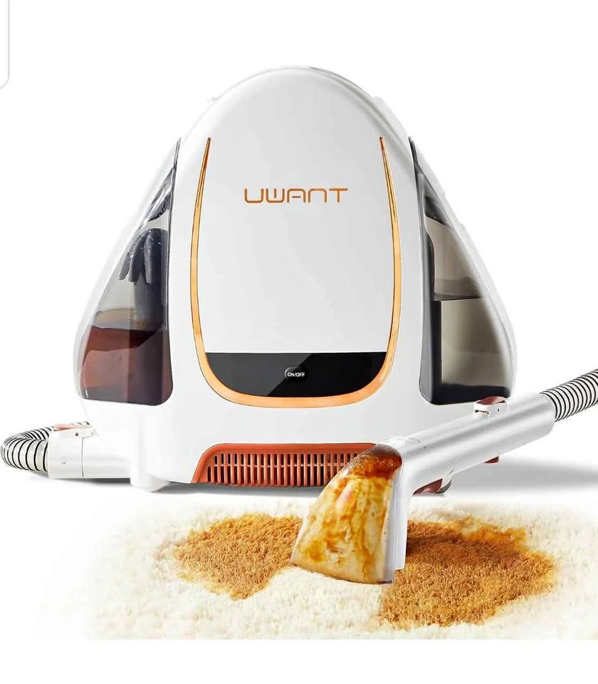uwant Portable Carpet & Upholstery Cleaner Machine