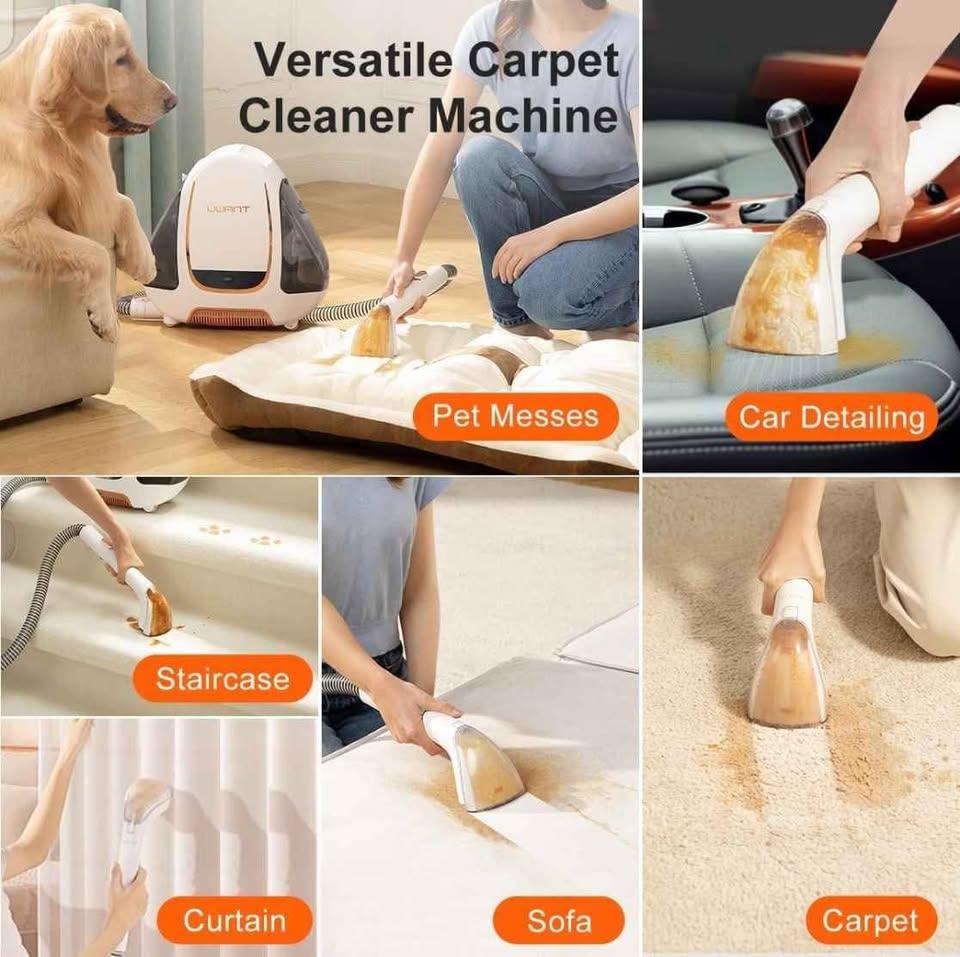 uwant Portable Carpet & Upholstery Cleaner Machine - photo 5
