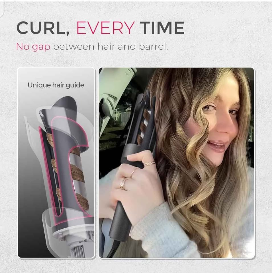 Automatic Rotating Curling Iron - Tymo - photo 4