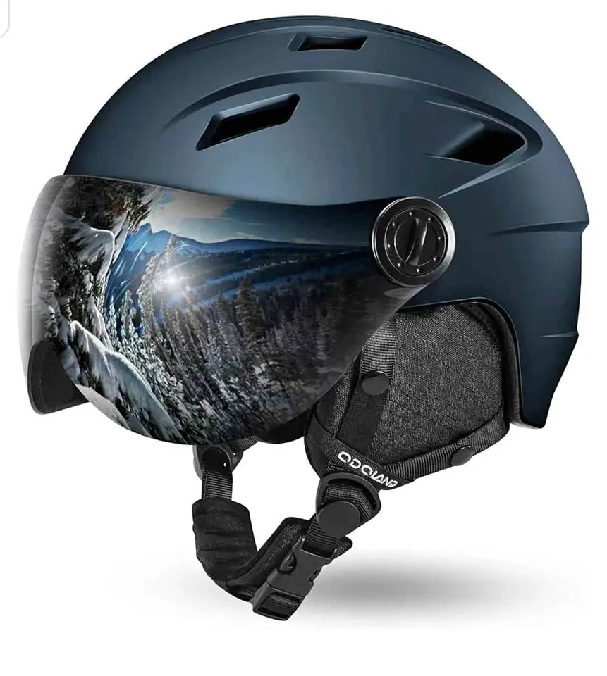 Helmet with Ski Goggles thumbnail
