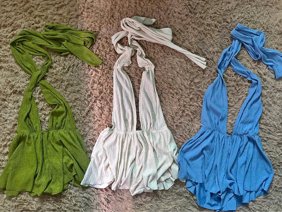M-L Womens rompers, dresses and pants