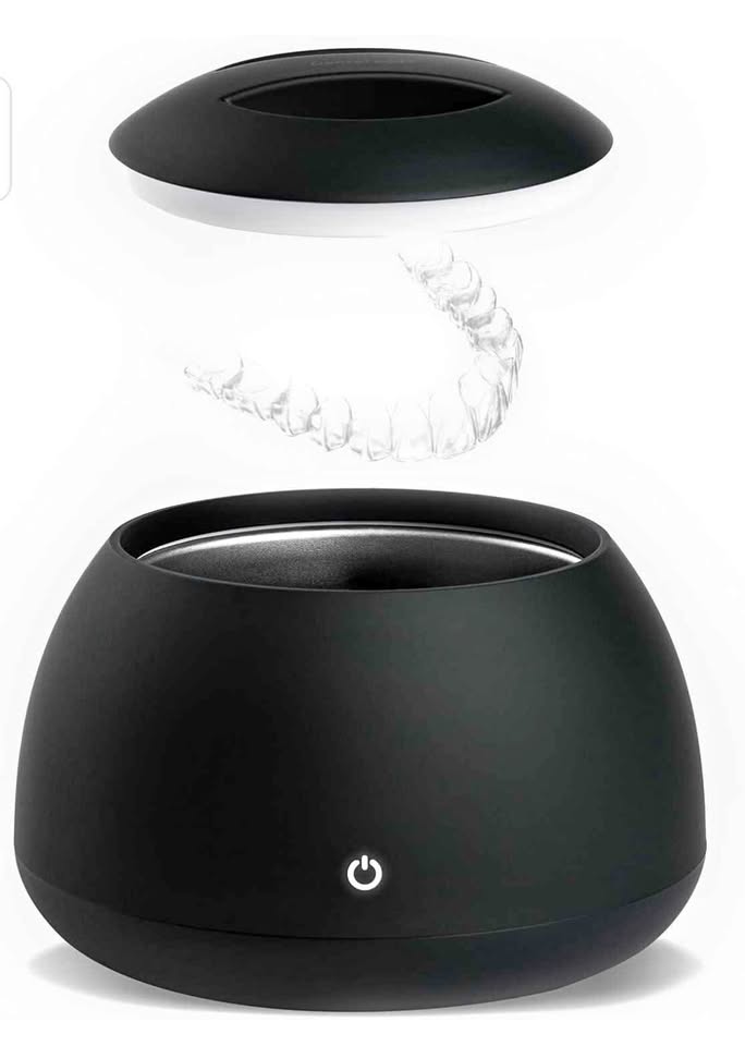 Zima Dental Capsule | Jet Black | Ultrasonic Retainer Cleaner